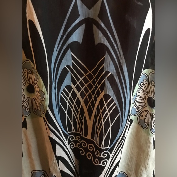 Anthropologie Boho Silk CHIFFON Halter S - Picture 12 of 13